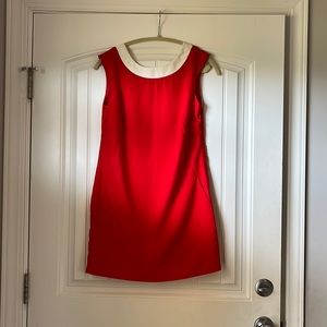 Molly Bracken short red dress with pockets. Size 4-6